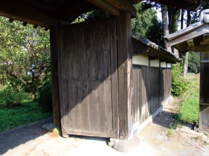 関宿城埋門近景