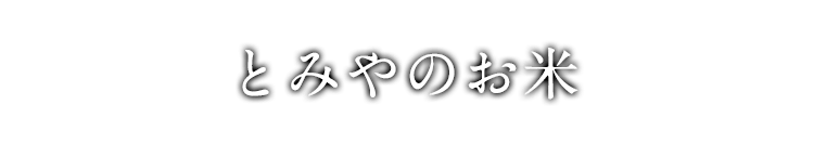 とみやのお米